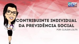 Contribuinte individual da previdência social