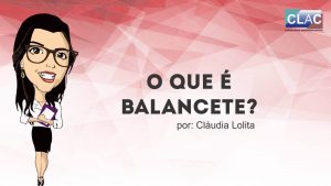 O que é balancete?