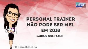 Personal Nao Pode Ser MEI Em 2018