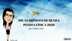 DICAS DE IMPOSTO DE RENDA PESSOA FÍSICA 2020